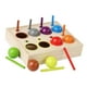 thumbnail image 4 of Juguete a juego de bolas arcoíris, juguete de cognición de color, juguete de reconocimiento de color, juguete Montessori para bebés de 1, 2, 3 y 4, 4 of 9