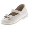 thumbnail image 2 of Piulin Girls 2711 European Leather Dress Flats Shoes, 2 of 4