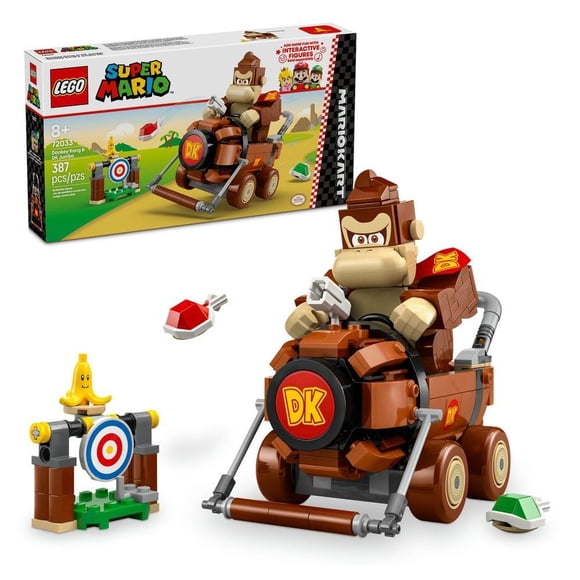 Set LEGO Super Mario Mario Kart: Donkey Kong y Jumbo DK 72033