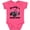 Vintage Hot Pink, variant on Inktastic Off Roading Girls Mudding Cute Girls Baby Bodysuit