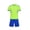 Green B3, variant on Boys Clothes Size 8 School Jersey Soccer Set Sport Team Uniform V Neck Shirt and Shorts Training Outfits for Boys