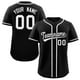 thumbnail image 4 of Camiseta de béisbol para hombre y mujer, camiseta personalizada del equipo, camiseta estampada con nombre y número de persona, ropa deportiva de hip hop a rayas, camiseta de béisbol, 4 of 5