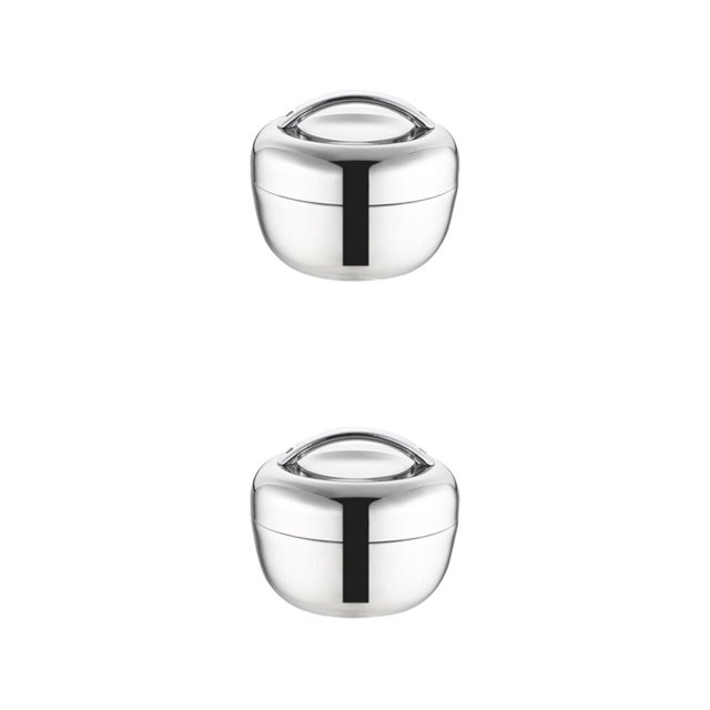 Billuyoard Fiambrera aislada con compartimento de acero inoxidable en forma de fruta contenedor de alimentos antiadherente Bento Home School Type5 NO5