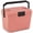 Pink, variant on Costway 21 QT Insulated Portable Cooler, Hard Shell Ice Chest with 2 Cup Holders Pink