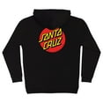 thumbnail image 2 of Santa Cruz Classic Dot Heavyweight Zip Hoodie - Black, 2 of 2