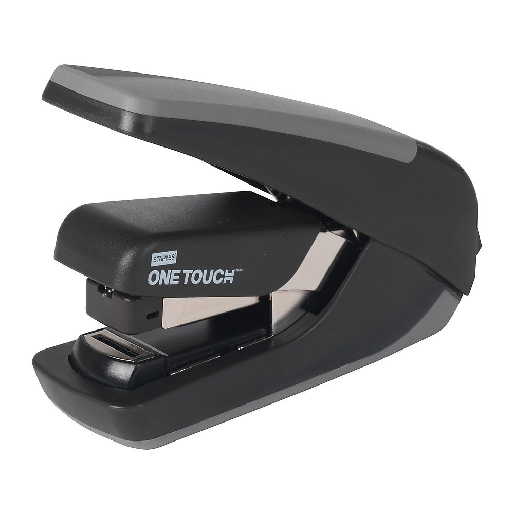 Staples CX4 Compact Desktop Stapler QuarterStrip Cap. Black