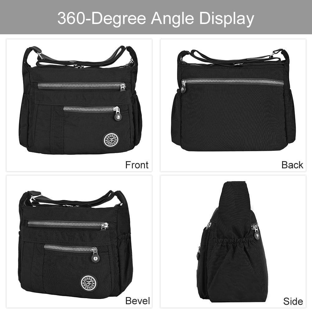 Multifunctional Black Men's Diagonal Shoulder Bag PVC Shoulder Bag Men's  Crossbody Bag Waterproof Wear-Resistant Lightweight Commute Business  Leisure Suitable For Men White-Collar Executives Sling Bag Sport Bag Casual  Bag High School Students