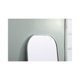 thumbnail image 6 of Elegant Decor Metal Frame Arch Full Length Mirror 32X76 Inch In Silver, 6 of 8