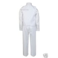 thumbnail image 3 of 4pc White Boy Teen Kid Child Church Communion Christening Vest Tie Suit Set 5-20, 3 of 4