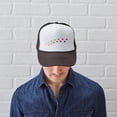 thumbnail image 6 of CafePress - Paw Prints - Adjustable Unisex Printed Trucker Hat with Mesh Back, 6 of 8
