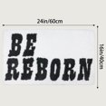 thumbnail image 7 of REGALWOVEN Cute Letter Pattern Bathroom Rugs, Soft and Absorbent Bath Mat White 16" x 24", 7 of 7