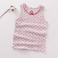 thumbnail image 2 of Lmnyox Girls Tank Tops Cute Print Sleeveless Comfort Undershirts Toddler Kids Summer Cotton Tank Shirts 1-11 Years, 2 of 3
