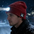 thumbnail image 2 of Gorros de punto con música inalámbrica y luces LED para deportes al aire libre. Gorros funcionales perfectos para deportes y aventuras al aire libre., 2 of 2