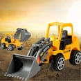 thumbnail image 5 of Alloy Small Construction Cars Vehicles, Die Cast Mini Construction Truck Toys, Heavy Duty Bulldozers Excavator Cement Dump Toys Outdoor Easter Gifts for Kids Toddler (6pcs-Yellow), 5 of 9