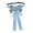 Blue, variant on Women Bow Tie Japanese Style Adjustable Jewelry Clothes Accessory Collar Tie Deep Coffee