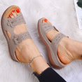 thumbnail image 4 of asdoklhq Ladies Shoes Clearance Under $10,Wedge Slide Slippers Women Ladies Outdoor Slippers Pearl Chain Soft Sole, 4 of 4
