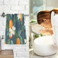 thumbnail image 7 of Yayeee 100% Cotton Hand Towels for Bathroom 16" x 28" Soft Absorbent Kitchen Towel, Orange Fruit, 7 of 7