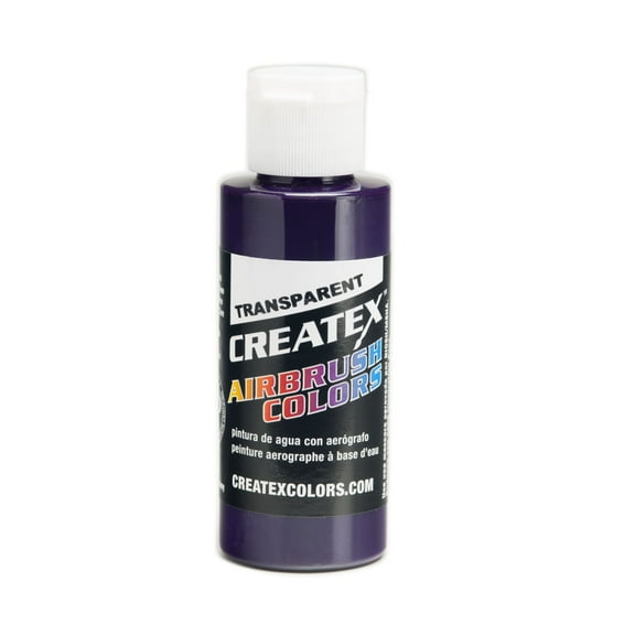 Createx Airbrush Color, Regular, 2 oz., Red Violet