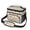 Cat Head and, variant on Black Cat and Leaf White Pattern Insulated Lunch Box for Women Men, Medium Leakproof Cooler Bag with Adjustable Strap, 10"x6.7"x8"