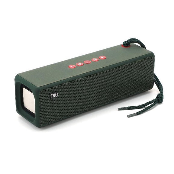 Bluetooth Speaker, Portable Wireless Speaker with Dual, Outdoor Camping Dorm Room and Home, Green, 8.03 X 2.8 X 2.44 in
