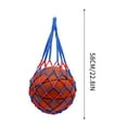 thumbnail image 3 of Basketball Mesh Bag | Football Net Bag | Sports Training Storage Sack | Durable Polyester | String Closure | Lightweight Portable | Fits Multiple Balls | 58cm Size | 1 Pack | Athletic Equipment, 3 of 5
