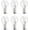 Z Clear 6PCS, variant on Incandescent 40w Appliance Light Bulbs - Refrigerator, Oven, Microwave, Stove Lights