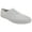 White, variant on Dek Adults  Lace Up White Canvas Gym Plimsolls