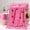 Hot Pink #3, variant on XWSHYW Flash Deals Clearance Bangs Fixed Natural Hair Curling Styling Clip Styling Artifact Hair Clip 3Pcs