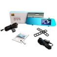 thumbnail image 1 of 1080P Dual Lens Car DVR Dash Cam Video Recorder For Drivers 4.5 Inch IPS Touch Screen Backup Camera With High-definition Night 1 Set, 1 of 4