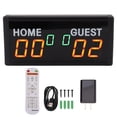 thumbnail image 2 of Scoreboard Score Keeper, Portable Tabletop Electronic Digital Scoreboards With Remote 1.8 Inch Led Electronic Led Scoreboard For Basketball  Pong Volleyball Table Sports, 2 of 8