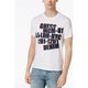 thumbnail image 1 of GUESS Mens Cotton Graphic T-Shirt, truewhite, M, 1 of 1