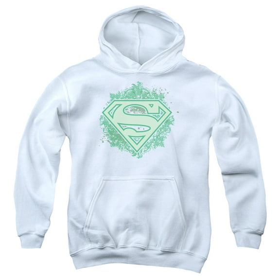 Superman - Ornate Shield - Youth Hooded Sweatshirt - Small