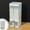 White 3X7, variant on Qonioi Large Rice Dispenser Container, Grain Storage with Measuring Cylinder Lid, Cereal Dispenser Bucket for Kitchen Pantry