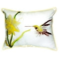 thumbnail image 3 of Betsy Drake SN332 11 x 14 in. Yellow Hummingbird Small Indoor & Outdoor Pillow, 3 of 3
