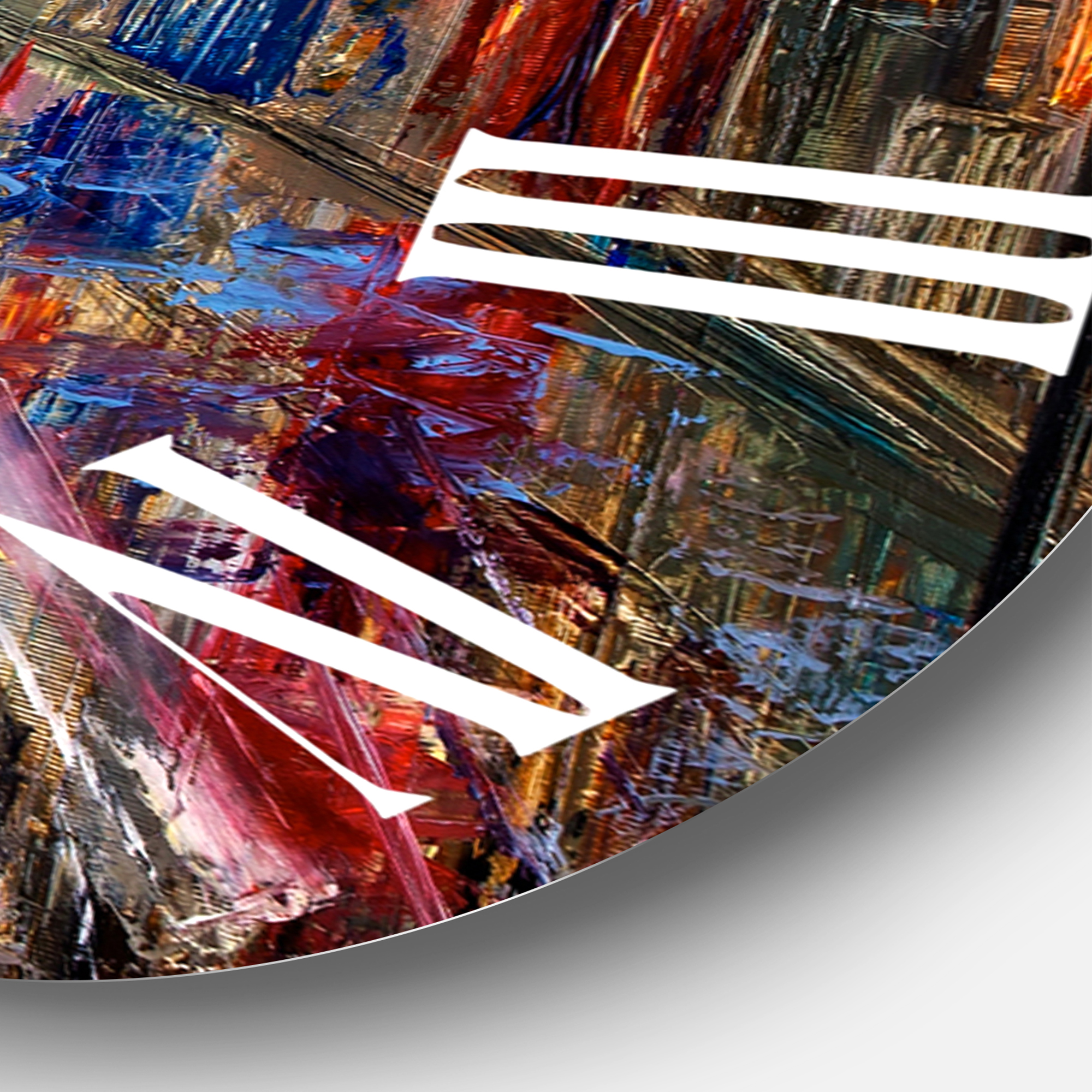 Designart 1 in Quartz Traditional Wall Clock