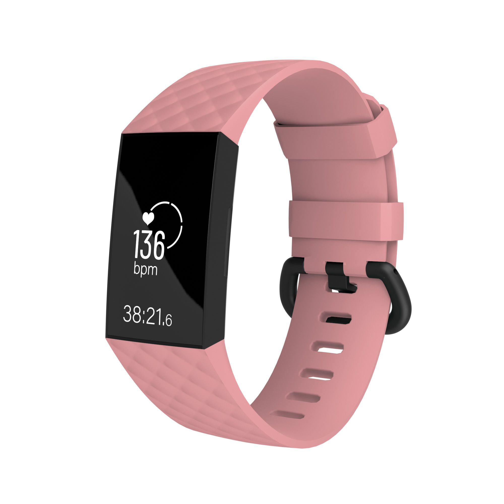 fitbit charge 3 pink band