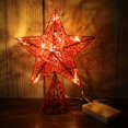 thumbnail image 2 of Árbol de Navidad Top Star CVHOMEDECO rojo con LED blanco cálido, 2 of 8