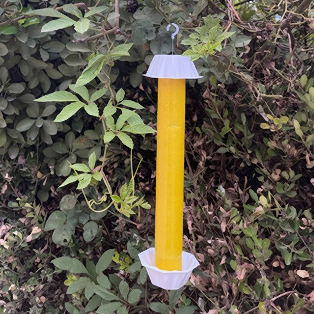 Trampa pegajosa para moscas insectos de avispas de mosquitos con gancho colgante trampas de mosca de palo trampa de insectos de mosca para interiores y exteriores