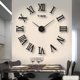 thumbnail image 2 of Nuevo 3D Número Romano Acrílico Espejo Reloj De Pared Pegatina Moda DIY Relojes Decoración Del Hogar Pegatinas, 2 of 4
