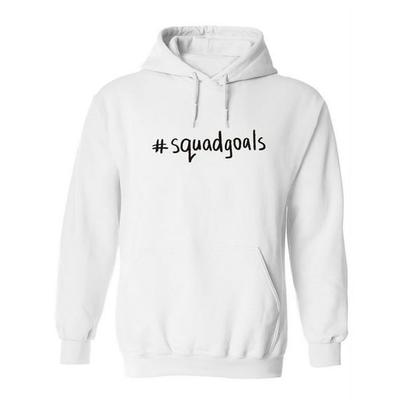 Hashtag Squad Goals Hoodie Women -Image by Shutterstock, Female XX-Large