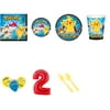 Pokemon Party Supplies Party Pack For 32 With Red #2 Balloon