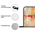 thumbnail image 6 of Dance Yoga Woman Oven Mitts And Pot Holders Sets Baking Sets For Kitchen Bbq Gloves Heat Resistant Cooking Nature Waterdrop Meditation 4 Pcs, 6 of 8