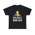 thumbnail image 3 of LGBT More Equality More Love Shirts LGBTQ Gay Lesbian LGBT Plus Size Clothing for Women, 3 of 8