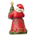 thumbnail image 2 of Jim Shore 15 Anniversary Crystal Santa Hanging Ornament Heartwood Creek 4059001, 2 of 2