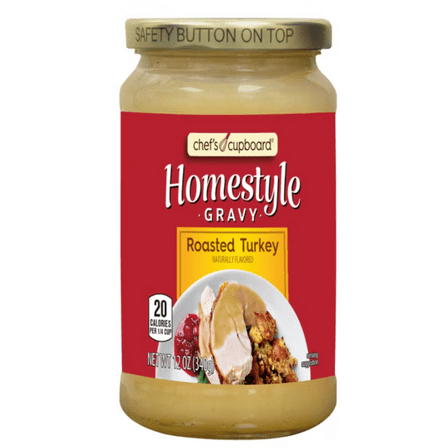 Chef's Cupboard Turkey Gravy, 12 oz - 2 PACK