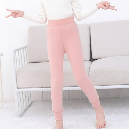 

〖TOTO〗Baby Socks Kids Toddler Baby Girls Autumn Winter Children With Fleece And Thick Cotton Warm Leggings Trousers