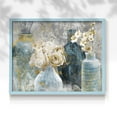 thumbnail image 3 of Vessels and Blooms Blues by Nan - Restickable Framed Giclée Print, 3 of 9
