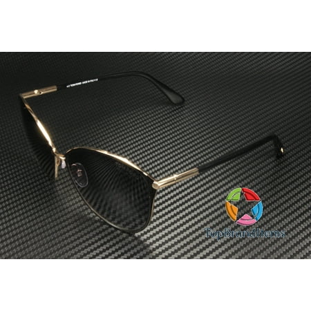 TOM FORD FT0320 28D Penelope Shy Rose Gold Smoke Polarized 59 Women's Sunglasses