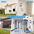thumbnail image 3 of Lefu Voice Announcer Infrared Motion Alarm Sound Detector Outdoor Waterproof Solar, 3 of 9