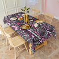 thumbnail image 3 of Pink Breast Cancer and Love Rectangle Tablecloth 60"x120",Waterproof Polyester Rectangle Table Cloth, Wipeable Spillproof Polyester Tablecloth for Dining, Camping, Indoor and Outdoor, 3 of 6